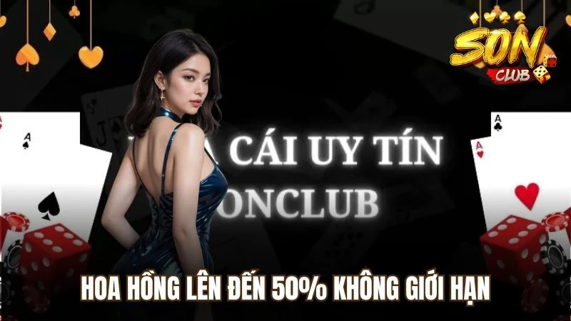 Điểm nổi bật nằm ở mức hoa hồng lên đến 50% không giới hạn