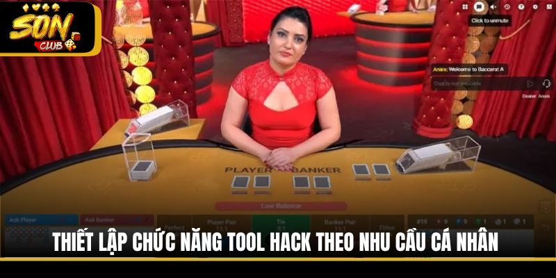 Thiết lập chức năng tool hack theo nhu cầu cá nhân